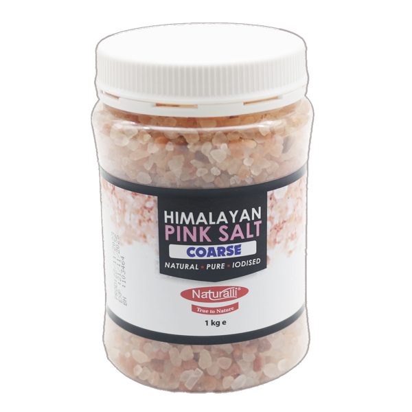 NATURALLI HIMALAYAN PINK SALT COARSE 1KG 1*3 Piece(s)