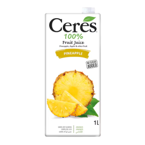 CERES PINEAPPLE FRUIT JUICE 1L 1*12 Piece(s)