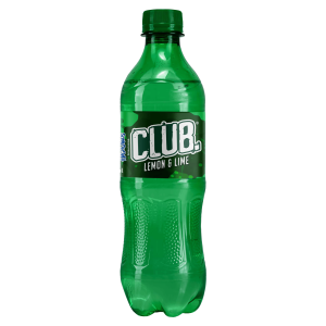 Club Soda Lemon Lime 500ml 1*12 Piece(s)