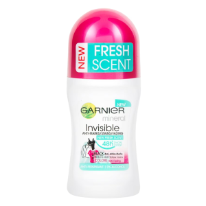 GARNIER ROLL-ON MINERAL INVISIBLE FRESH 50ML 1*3 Piece(s)