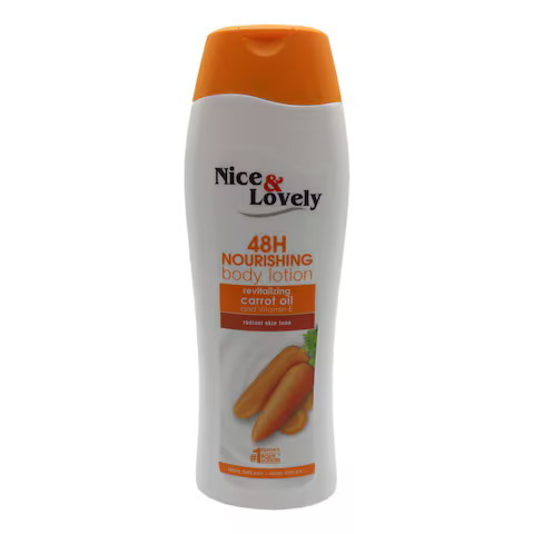NICE & LOVELY CARROT LOTION 360ML 1*6 Piece(s)