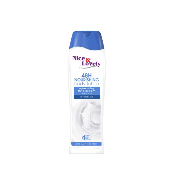 NICE & LOVELY BODY MILK LOTION 100ML 1*6 Piece(s)