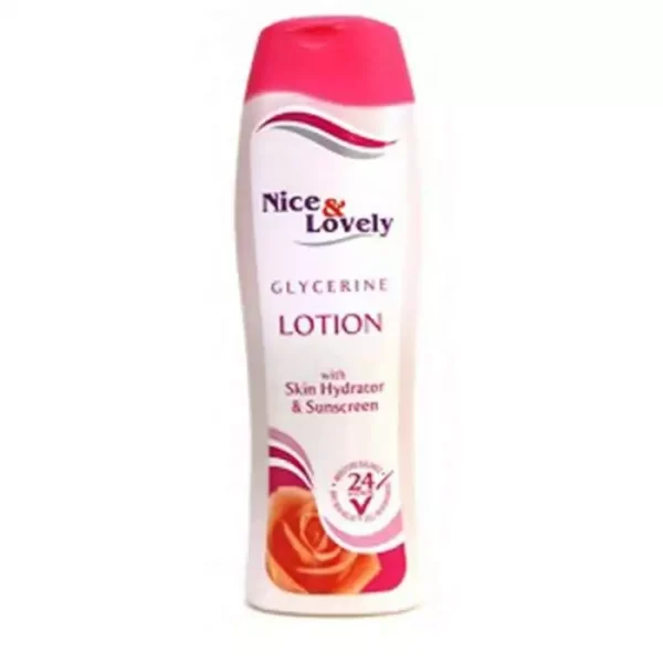 NICE & LOVELY GLYCERINE LOTION 200ML 1*6 Piece(s)