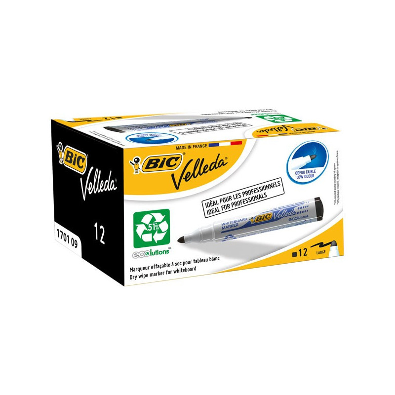 VELLEDA 1701 ECO BOX12 BLK BCL EU