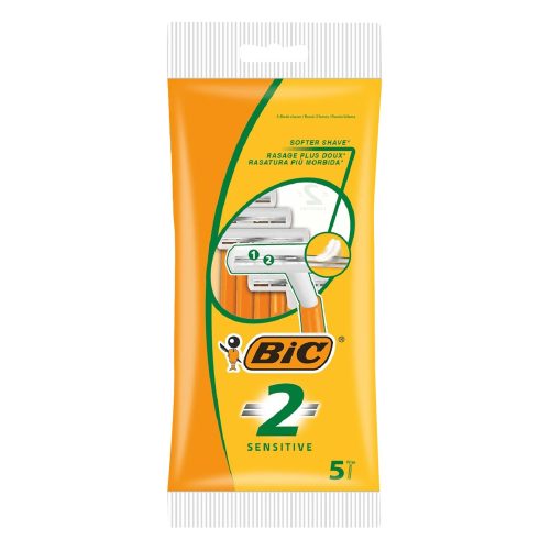 Shaver Bic2 Sensitive (Pack of 5)