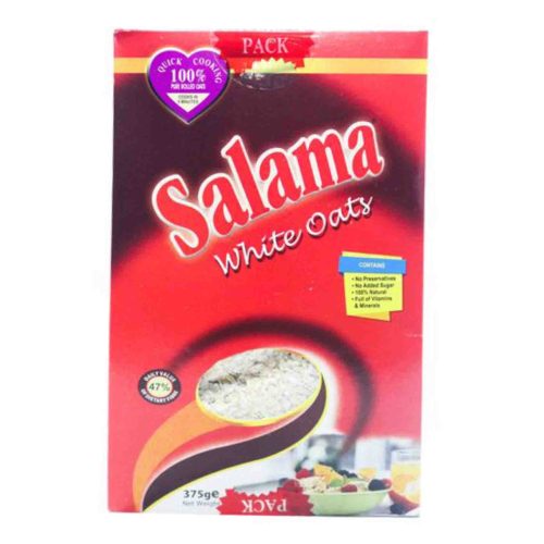 SALAMA WHITE OATS(JMBO/SFST) 1KG (Pack of 3)