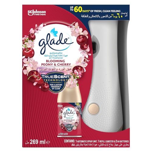 Glade Automatic Hold 3in1 Peony 269ml/4 SA. (Pack of 3)