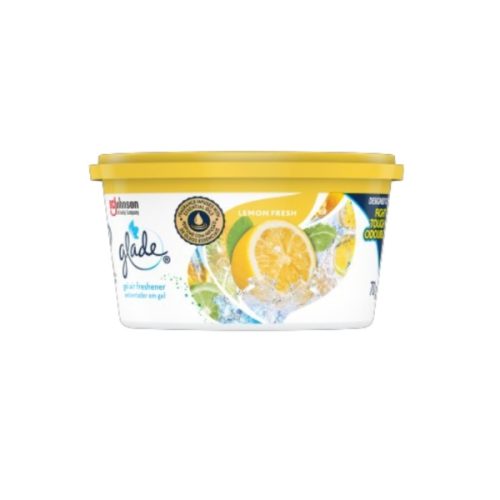 Glade Mini Gel Air Freshner Lemon 12x70G (Pack of 3)
