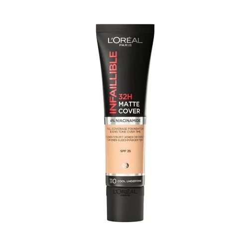 Infaillible 32H Matte Cover Foundation - 110 Cool Undertone (Pack of 3)