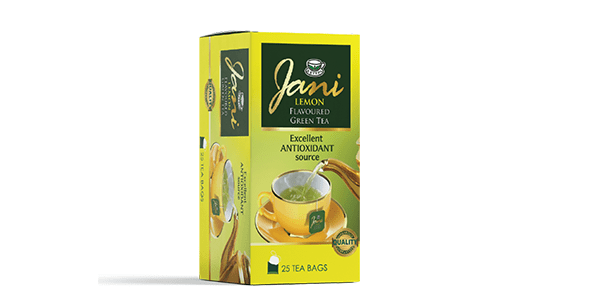 JANI GREEN LEMON Tea Bags - HANDY 20X25X2G