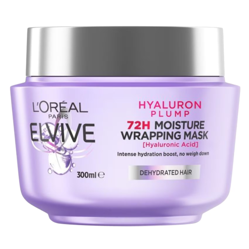 L'Oréal Paris Elvive Hyaluron Masque 300ml (Pack of 3)
