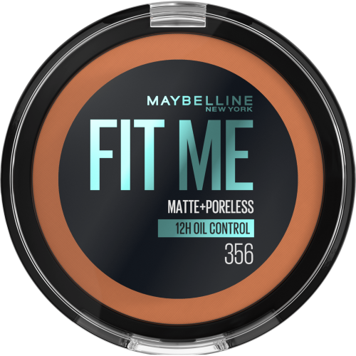 MAYBELLINE FIT ME MATTE AND PORELESS POWDER 356 MOCHA (Pack of 3)