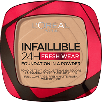 Infaillible 24H Fresh Wear Powder 140 Golden Beige (Pack of 3)